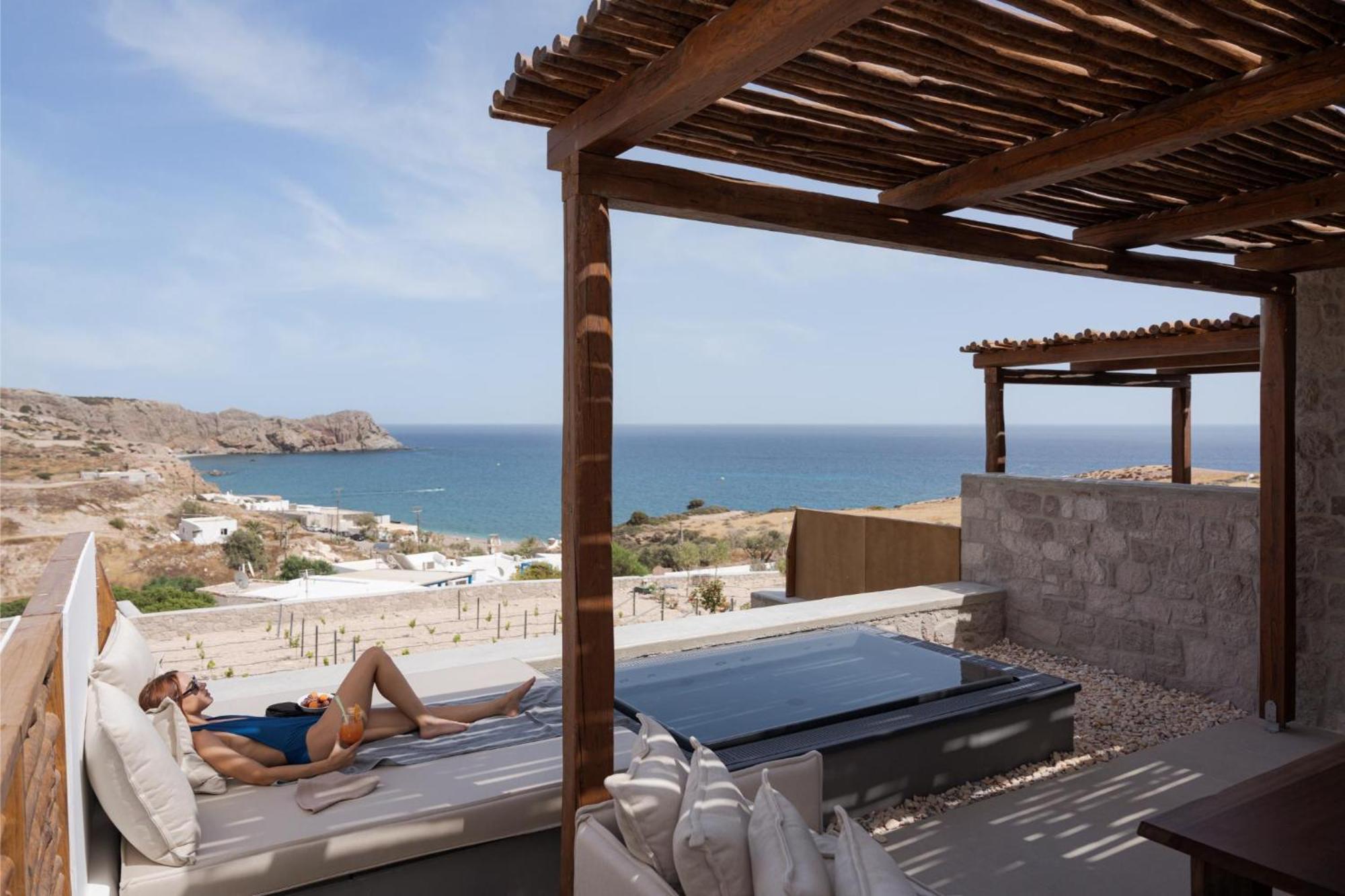 Horizon Suites Milos Paliochori ภายนอก รูปภาพ