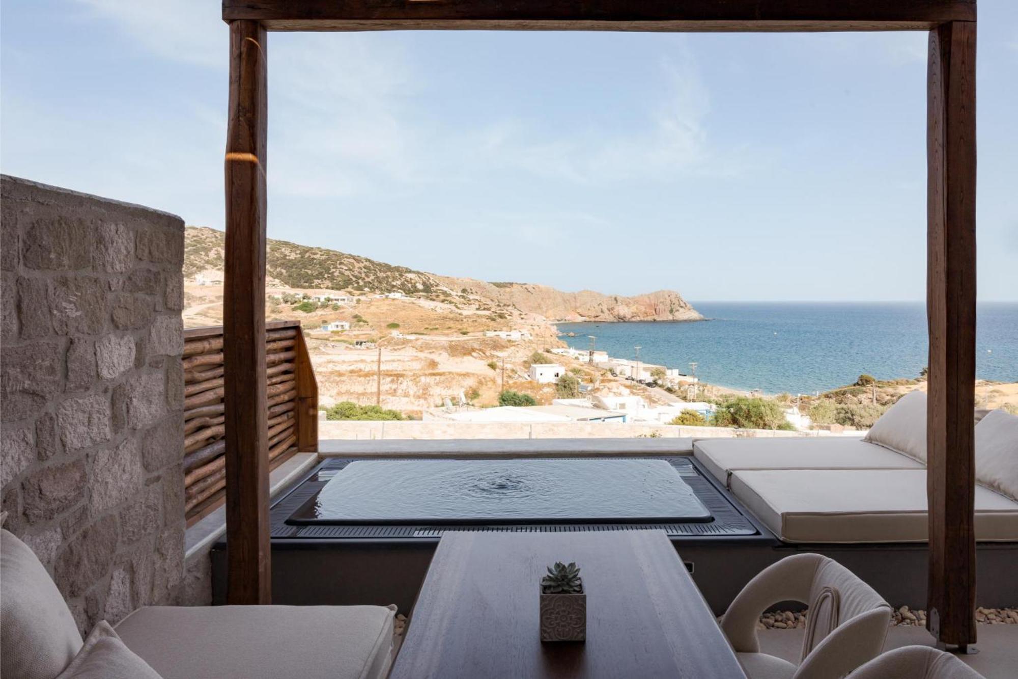 Horizon Suites Milos Paliochori ภายนอก รูปภาพ